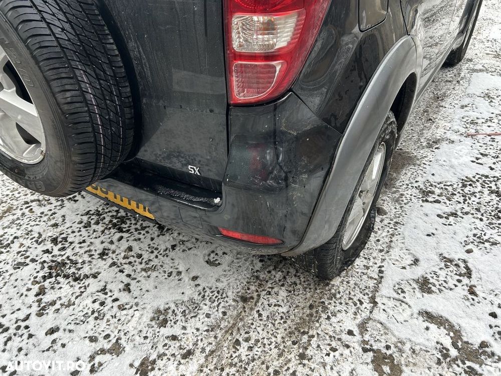 Bara spate Daihatsu Terios 2006 - 2010 SUV 4 Usi NEGRU (1192) - 3