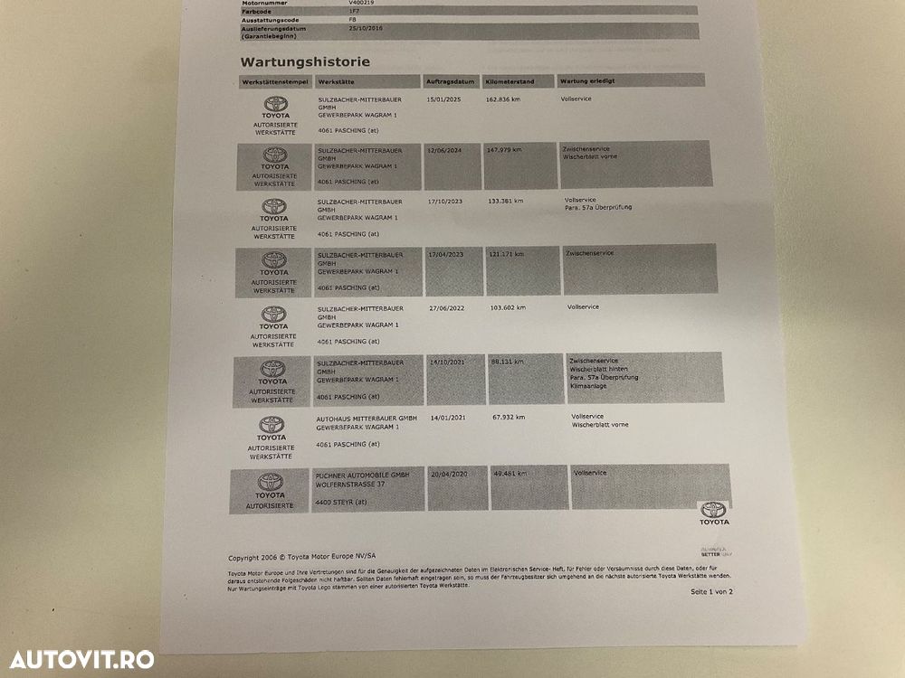 Toyota Auris 1.8 L VVT-i Hybrid Sol - 40