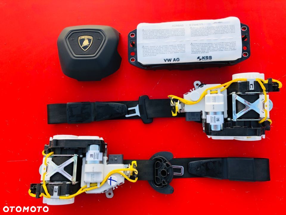 LAMBORGHINI URUS KURTYNA KURTYNY CAURTAIN PODUSZKA POWIETRZNA AIRBAG KURTYNY LEWA 4M8880742E PRAWA 4M8880741E  4M8880742E  Oryginalne NOWE NEW NEU NEV !!! - 4