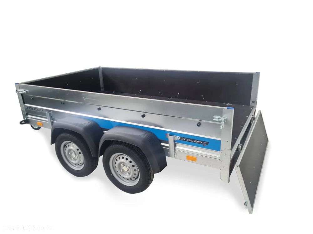 Faro SOLIDUS+ 750kg 300x150x35 WZMOCNIONE BURTY PRZYCZEPA NOWA! - 3