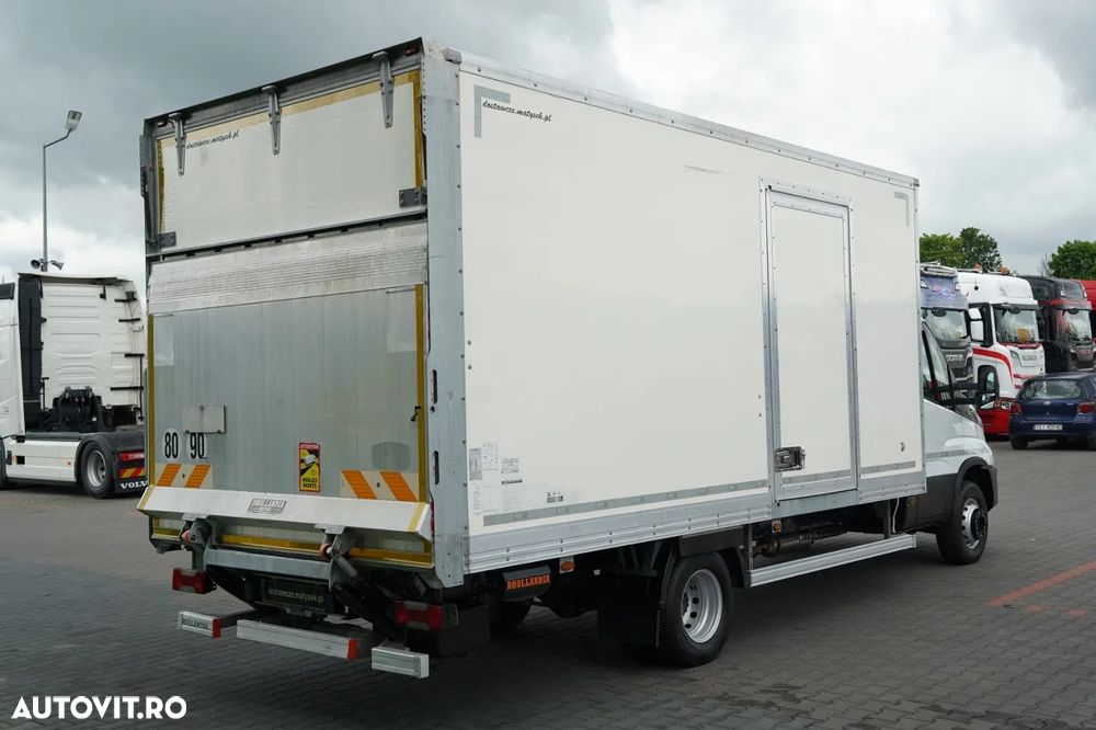 Iveco DAILY 70 - 160 / CONTAINER 5.2 m / DHOLLANDIA LIFT / GVW: 7.000 KG / 2021 / IMPORTAT - 8
