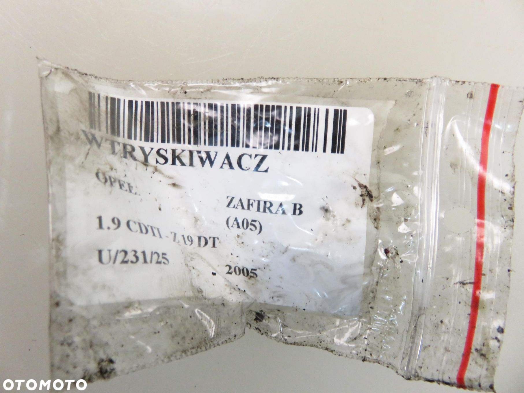 WTRYSKIWACZ OPEL ZAFIRA B (A05) 1.9 CDTI 8V 120 - Z 19 DT 0445110276 - 3