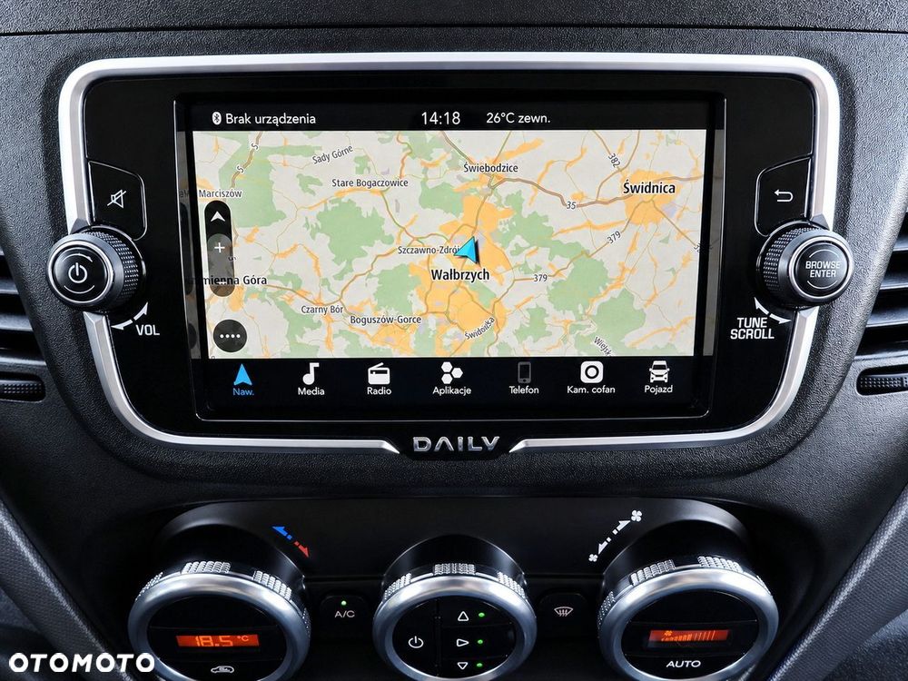 Iveco DAILY 35S18 PLANDEKA 8 PALET WEBASTO TEMPOMAT NAWIGACJA LEDY AUTOMAT HI-MATIC KLIMATYZACJA  180KM - 32