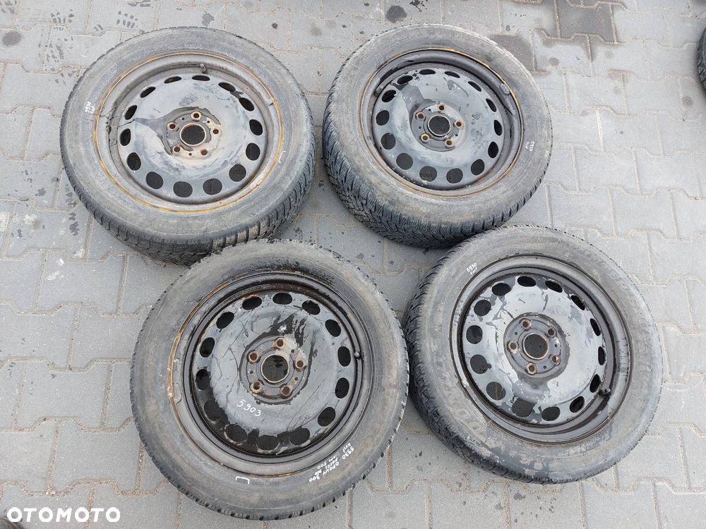 FELGI STALOWE 4 SZT 5x112 6Jx16 ET48 FI57,1 SEAT VOLKSWAGEN AUDI - 1