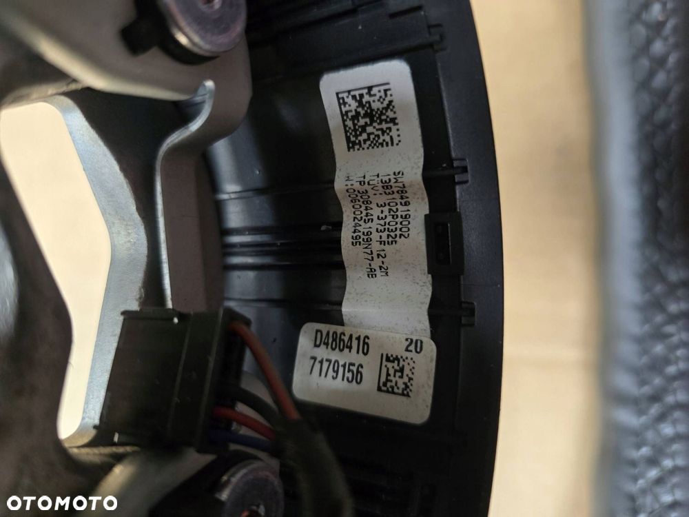 kierownica m pakiet bmw f34 f11 f10 7848638 grzana łopatki - 6