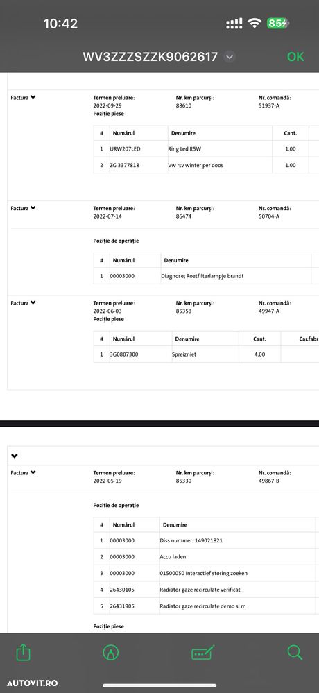 Volkswagen VW Crafter Cub TVA DEDUCTIBIL 35 an 2020 2.0tdi 157.000km Istoric Service Complet la reprezentanta vw Stare foarte buna NU Mercedes Sprinter Duba Iveco Ford transit izoterma - 12