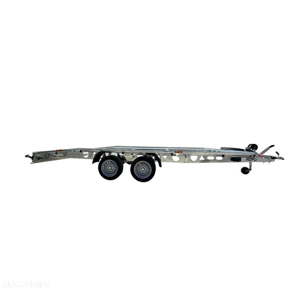 REPO Platforma - Trailer 2000-2700Kg aplecată spate 450x210cm - 2
