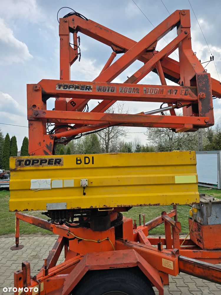 Nifty 17m Topper Roto Zoom Boom 17FD Elektryczna Samojezdna Zwyżka Platforma Robocza podnośnik koszowy - 22