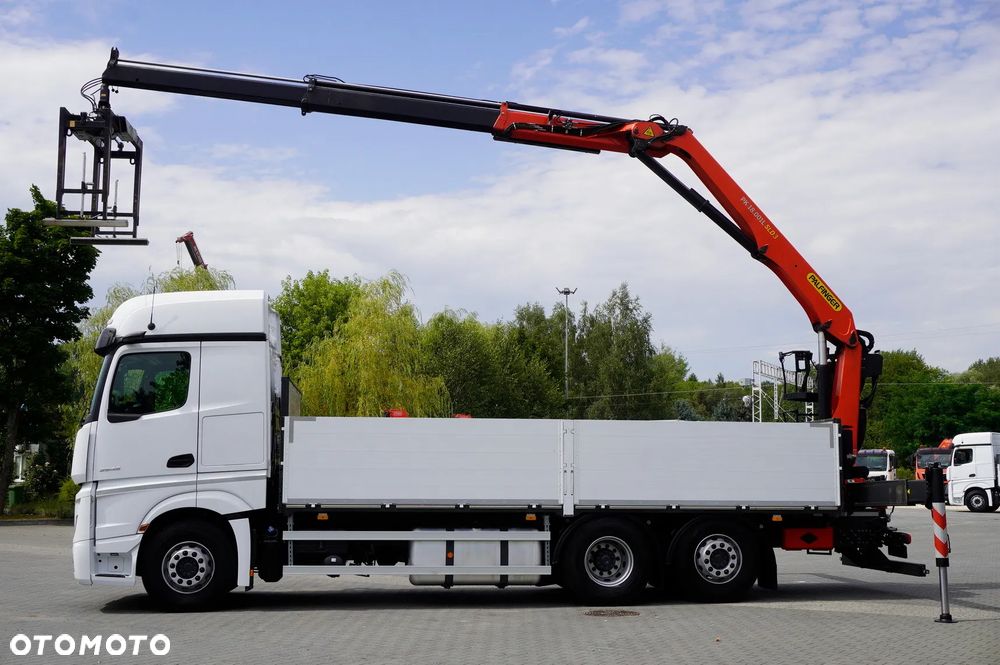 Mercedes-Benz Actros 2545 MP5 / 60 tys. km / HDS Palfinger PK 18.001L SLD A / oś skrętna / 3 szt._259410 - 10