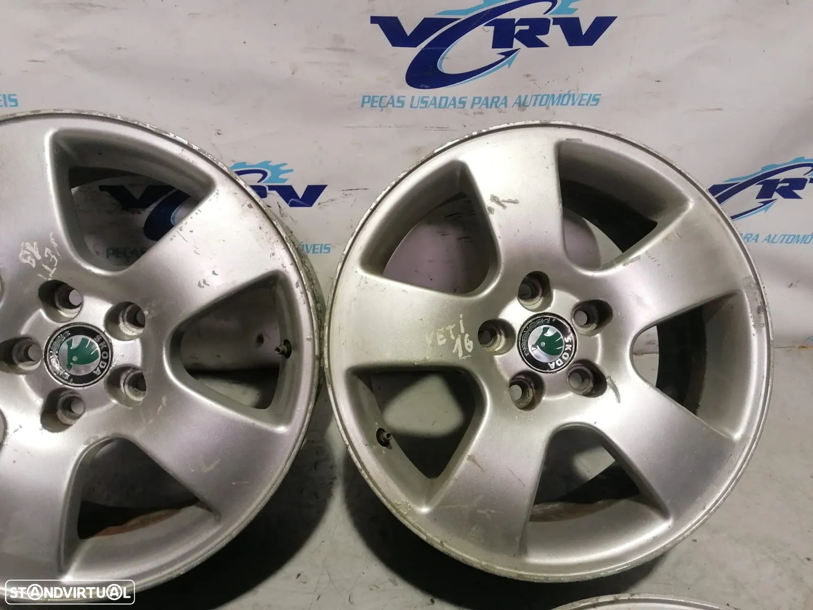 Jantes 16 polegadas Skoda - 2