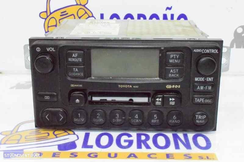 SISTEMA DE ÁUDIO RÁDIO CD TOYOTA RAV4 A2 - 1