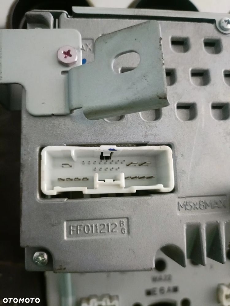 MAZDA 6 I 02-08 GG/GY LIFT panel nawiewu klimatyzacji CQ-EM4570AK radio radioodtwarzacz radioodbiornik GP9E66DSX * - 5