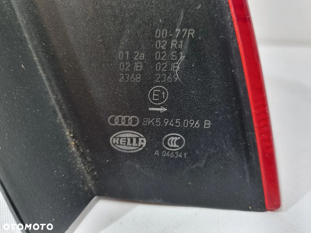 AUDI A4 B8 SEDAN LAMPA TYŁ PRAWA LED 8K5945096B EUROPA - 6