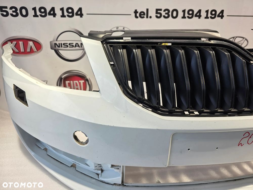 SKODA OCTAVIA 3 III 5E0 12- ZDERZAK PRZEDNI PRZÓD NA SPRYSKI NR 5E0807221 NR AUKCJI NZ2072 - 10