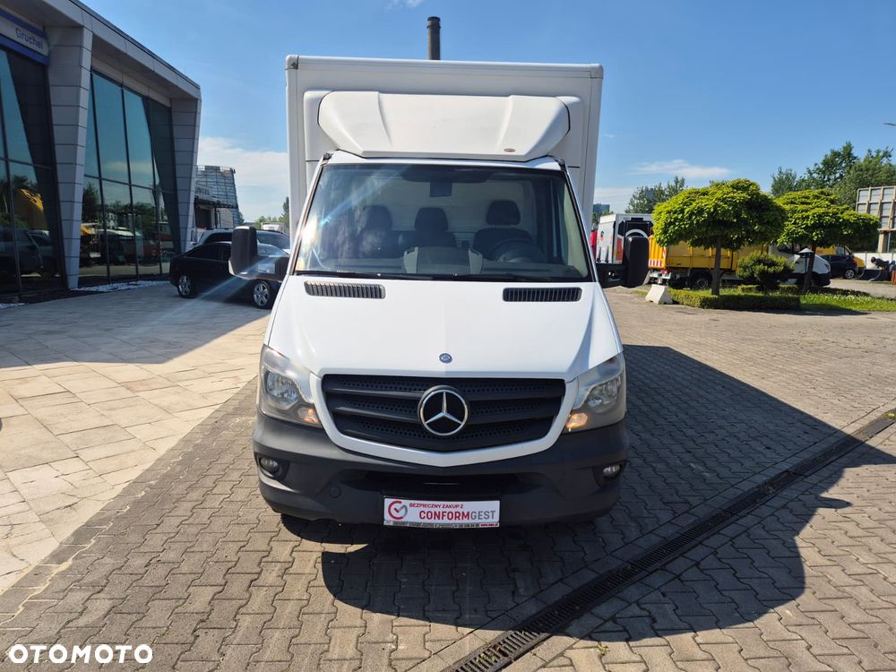 Mercedes-Benz Sprinter 316 CDi / KONTENER / NAJWIĘKSZY / PNEUMATYKA TYŁ / WINDA 750KG NA PILOT / BEZWYPADKOWY / SERWISOWANY / KLIMATYZACJA / KAMERA COFANIA / EURO 5 - 5