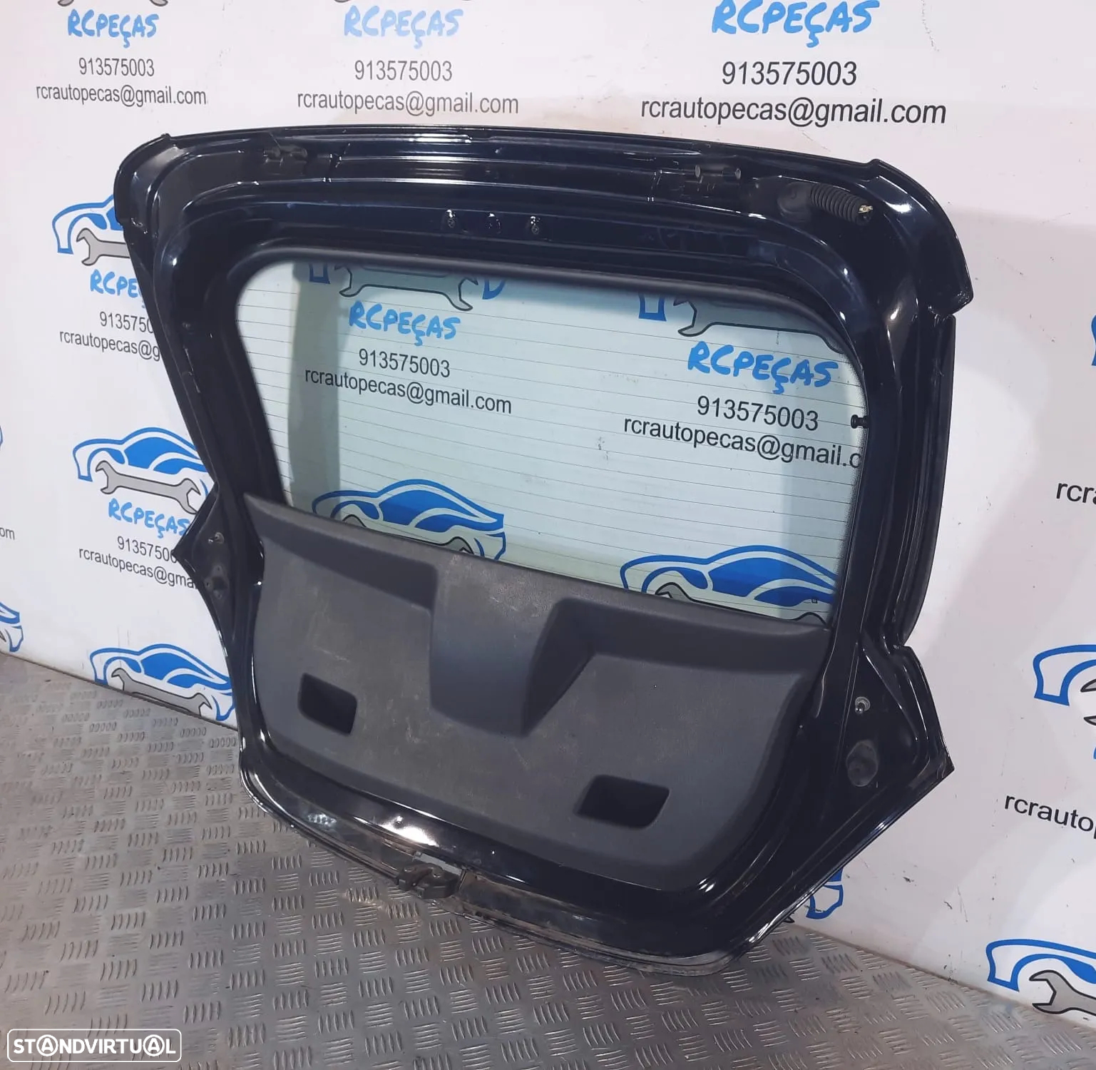 PORTA TAMPA MALA OPEL CORSA D 3 PORTAS 93191543 VIDRO PUXADOR MOTOR 3° STOP - 5