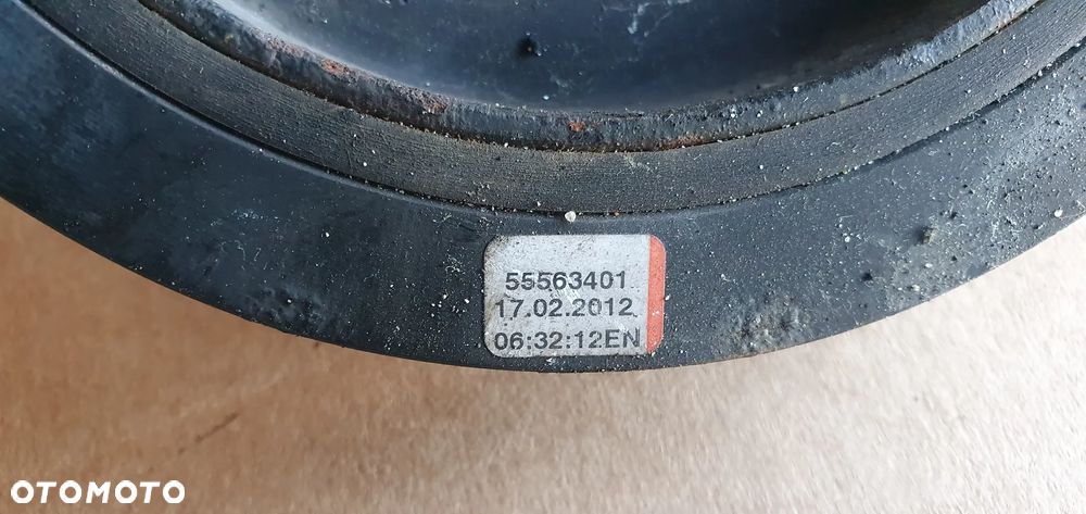Koło pasowe wału Opel Insignia A 2.0 CDTI 55563401 - 5