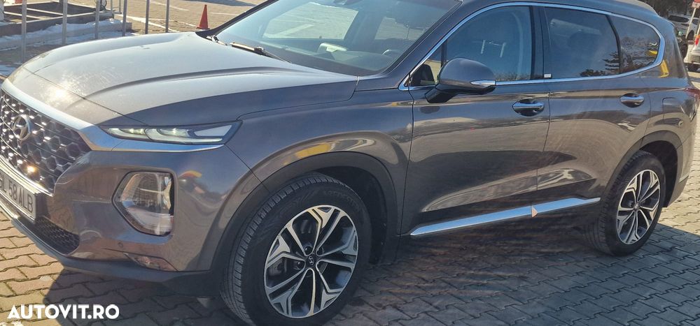 Hyundai Santa Fe blue 2.2 CRDI 4WD Automatik Premium - 3