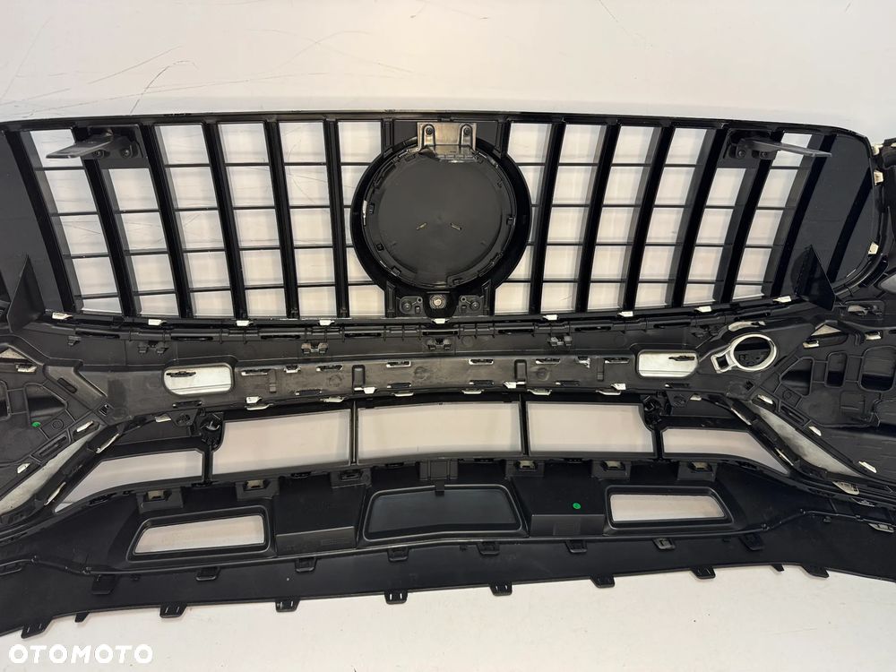 ZDERZAK PRZÓD PRZEDNI MERCEDES GLC AMG LIFT PIANO BLACK X253 W253 A253 - 12