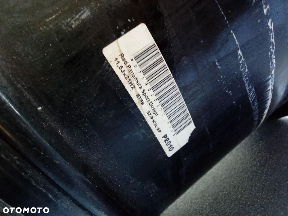 PORSCHE PANAMERA 971 FELGA ALUMINIOWA 11,5JX21 ET69 5X130 1 SZT 971601025K - 5