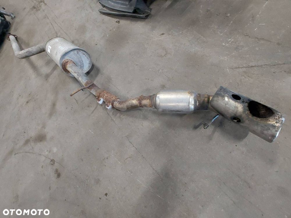 TŁUMIK WYDECH KOŃCOWY + ŚRODKOWY MAZDA 3 I BK 1.6 D - 1