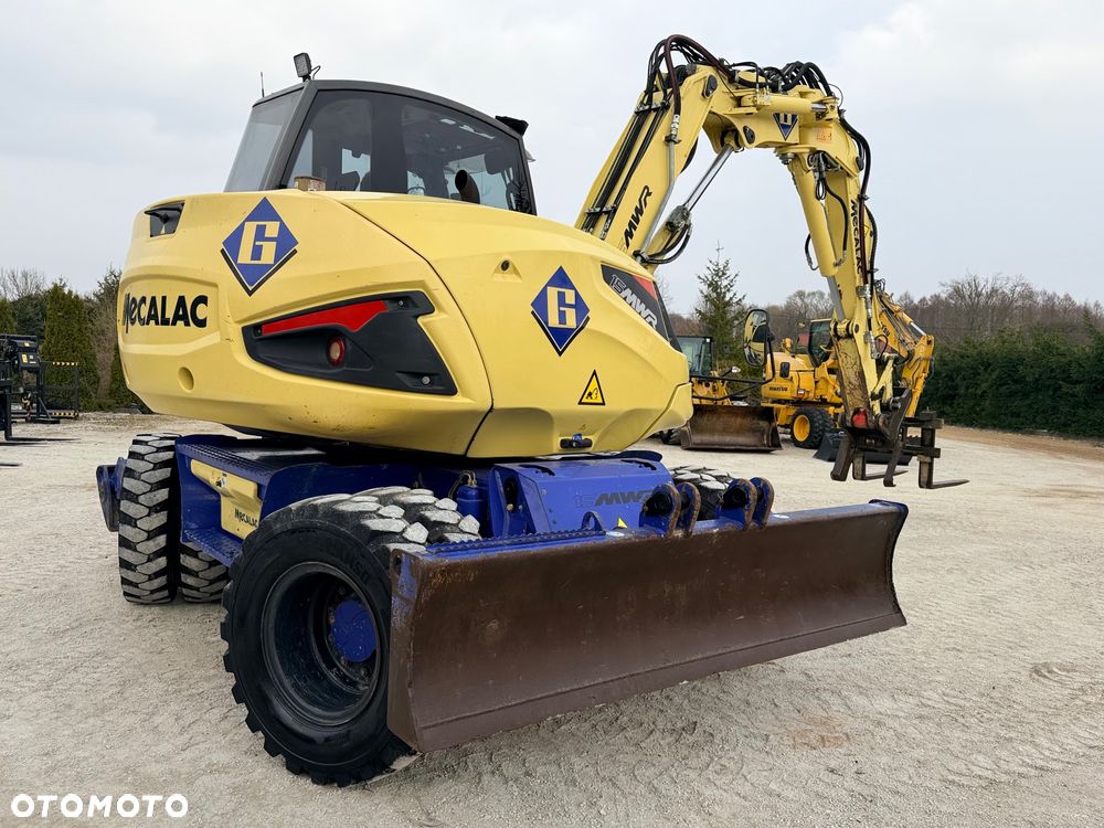 Mecalac Koparka 14 ton MECALAC 15 MWR koparko-ładowarka 3 łyżki widły 1 wł Centr.smarowanie Opony na BLIŹNIAKU 80%Camso ładowarka 714 12MTX 4x4 skrętne KLIMA kabina Premium silnik 146KM DEUTZ szybka 35km/h - 26