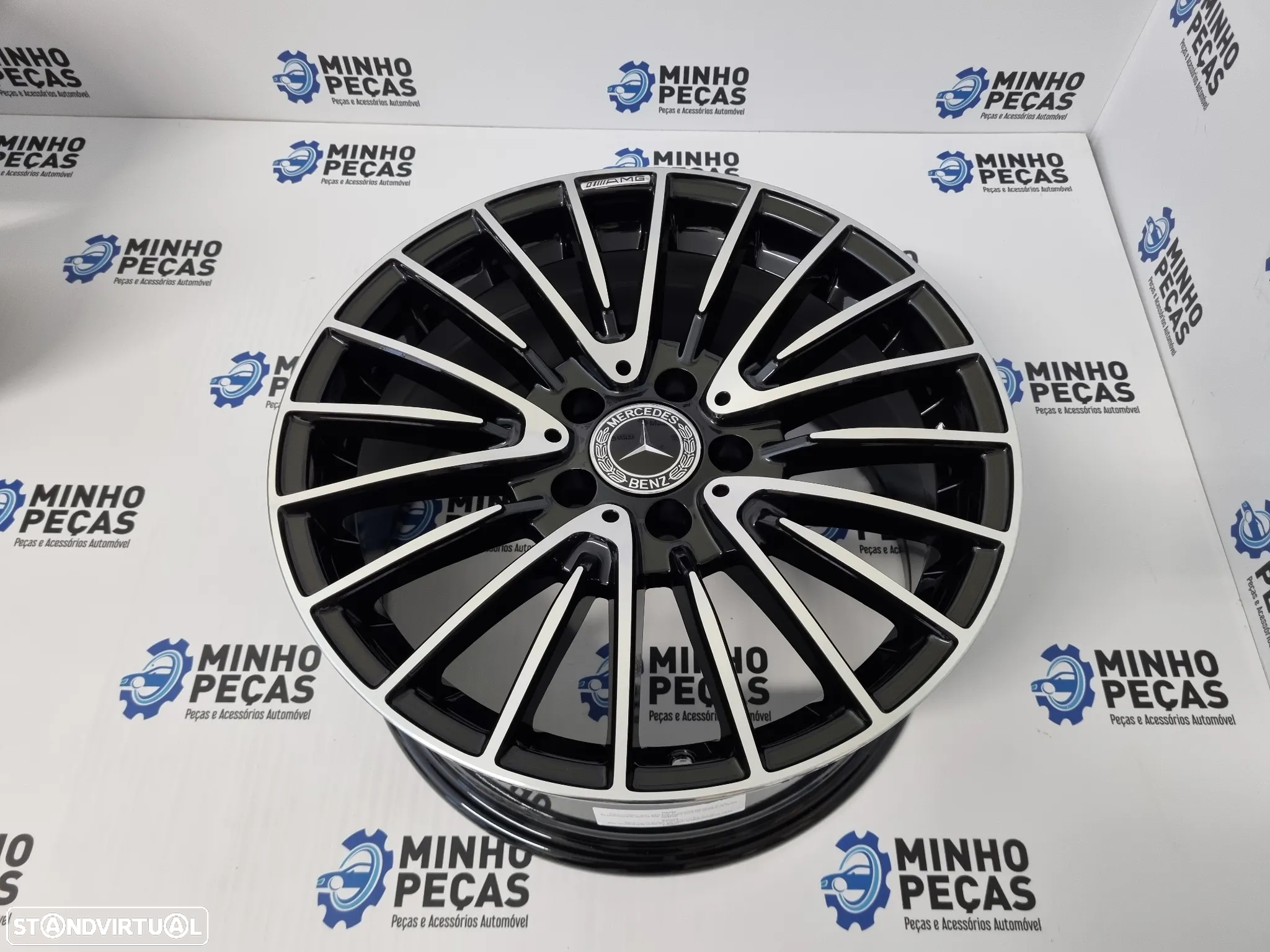 Jantes Mercedes CLS 53 (C257) em 17 Preto Polido - 7