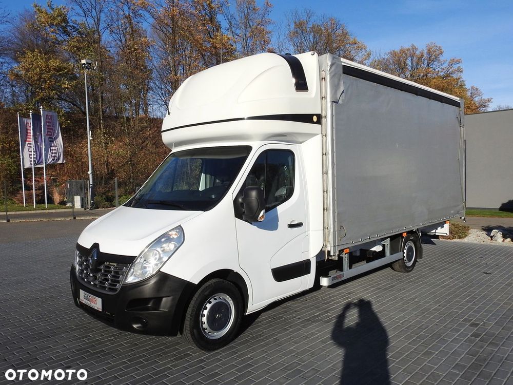 Renault MASTER PLANDEKA 10 PALET TEMPOMAT KLIMATYZACJA PNEUMATYKA  170KM - 7