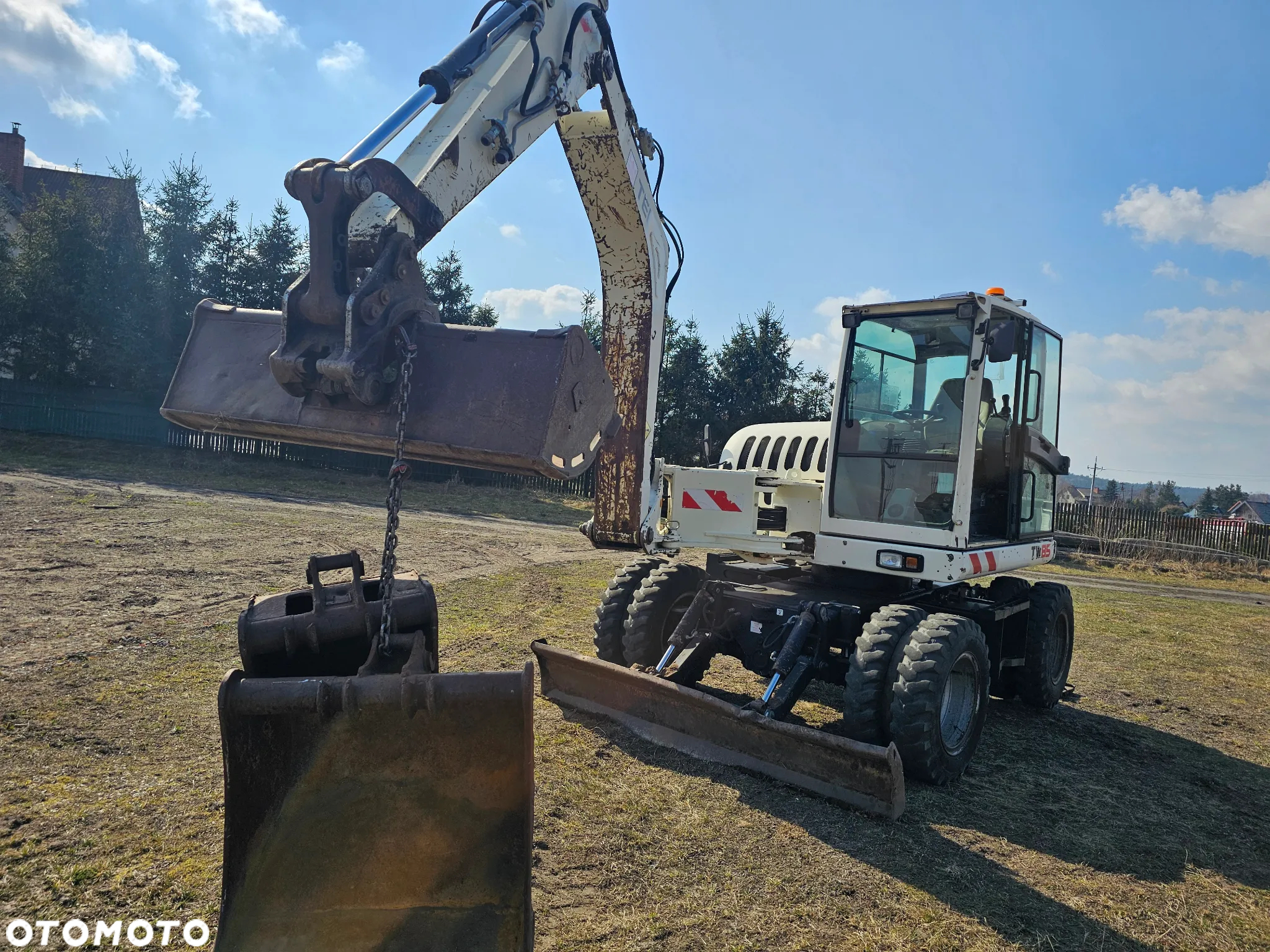 Terex TW85 2008rok koparka kołowa + 3 ŁYŻKI - 10