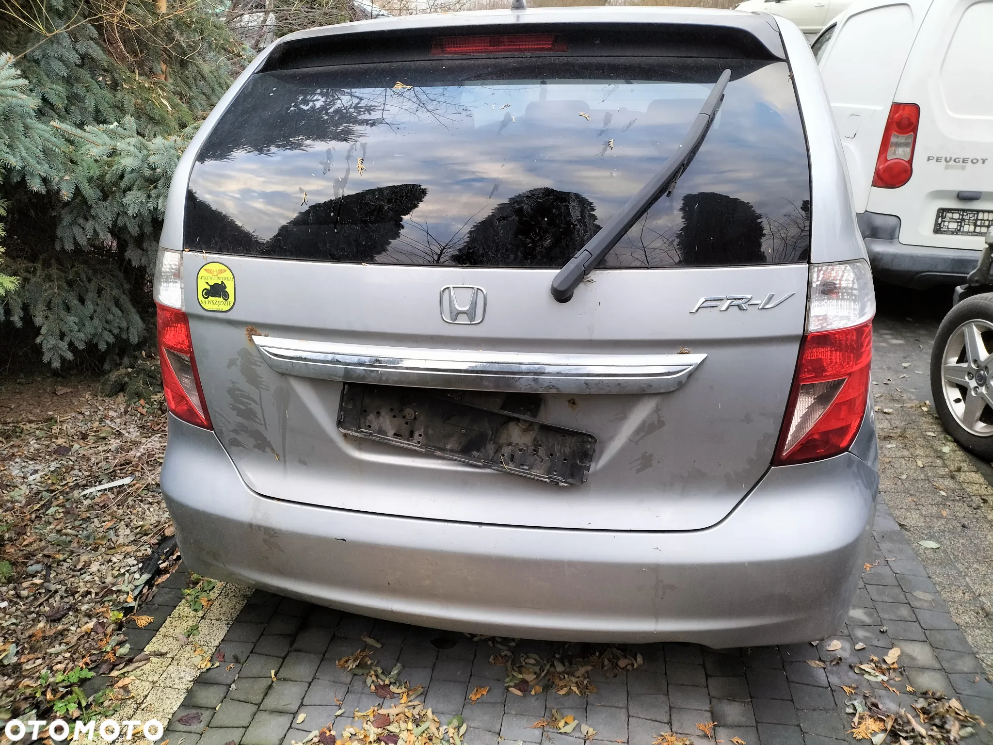 DRZWI PRAWE LEWE PRZÓD HONDA FR-V 05-09r KOD LAK. NH625M - 4