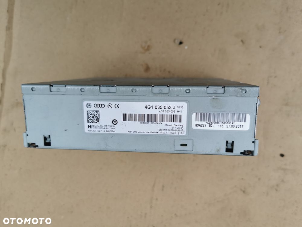 STEROWNIK MMI AUDI 4G1035053J - 3