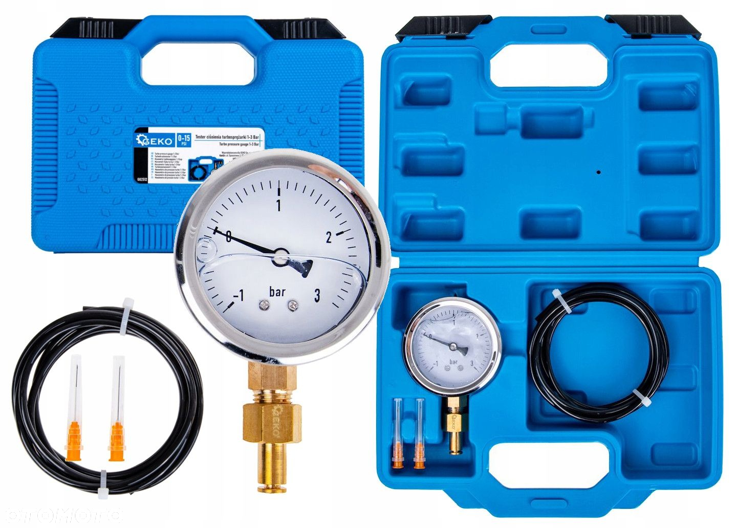 TESTER CIŚNIENIA SPRĘŻANIA TURBOSPRĘŻARKI 1-3 BAR WALIZKA G02512 - 10