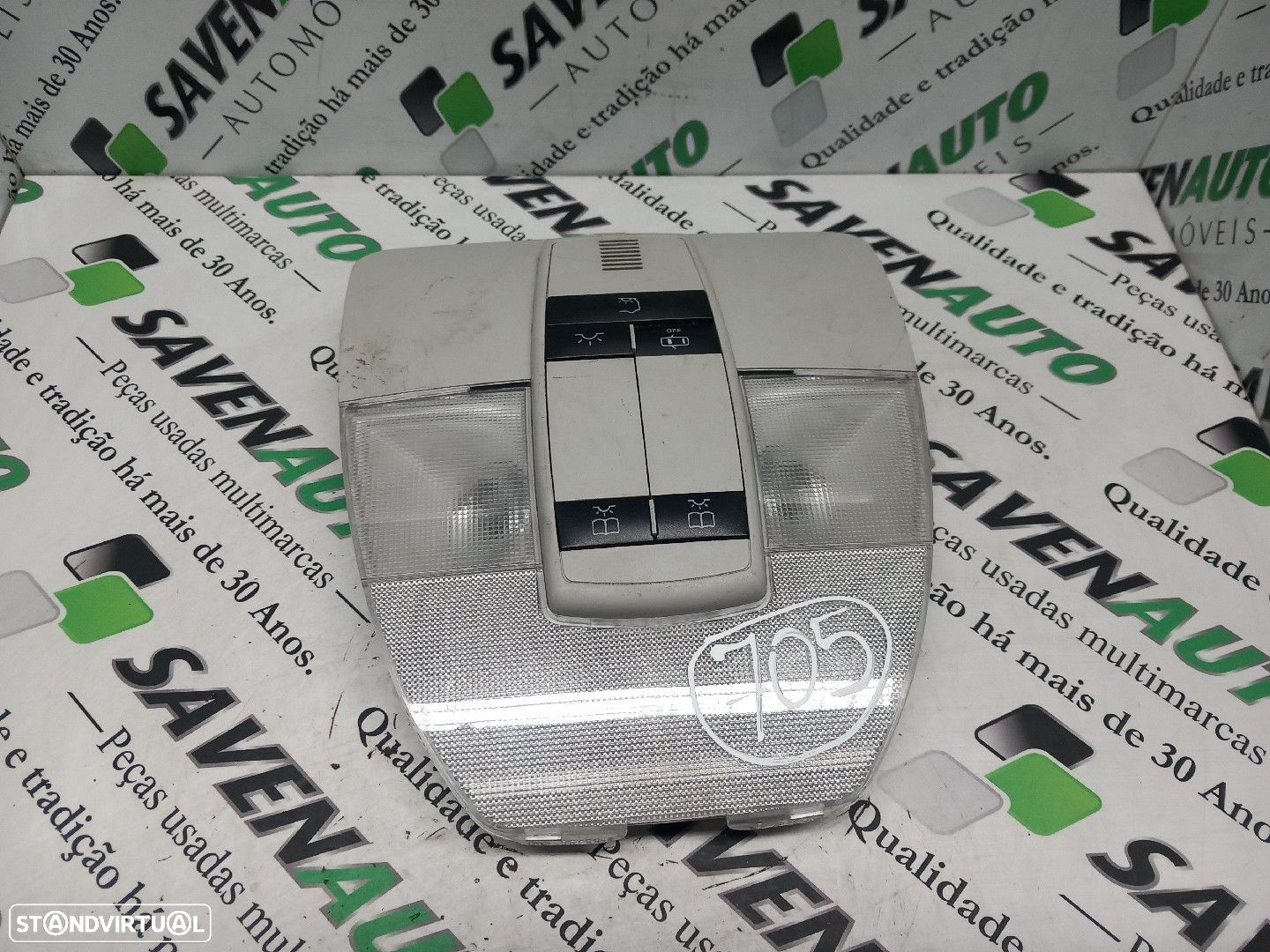 Plafonier / Botão Luz Tecto Mercedes-Benz A-Class (W169) - 1