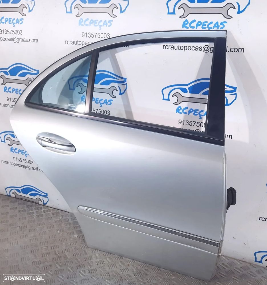 PORTA TRASEIRA TRÁS DIREITA 211730020528 MERCEDES CLASSE E W211 ELEVADOR MOTOR PUXADOR VIDRO - 3
