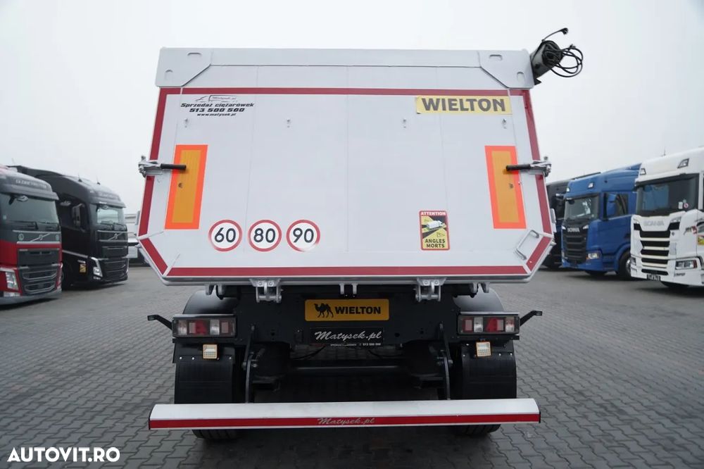 Wielton WIELTON / BASCULATOR / 26 M3 / GREUTATE: 4700 KG / CP CHUTTER / AXĂ RIDICATĂ / - 16