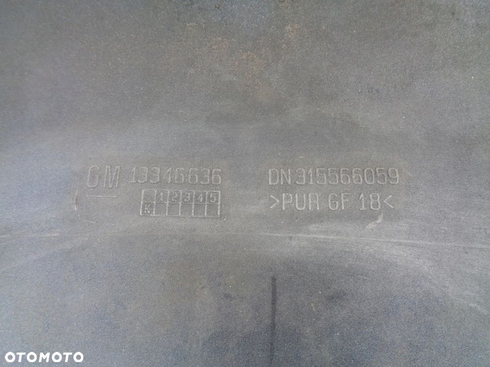 SPOILER DYFUZOR OPEL ASTRA J GTC TYŁ GM13346636 ORYGINAŁ - 4
