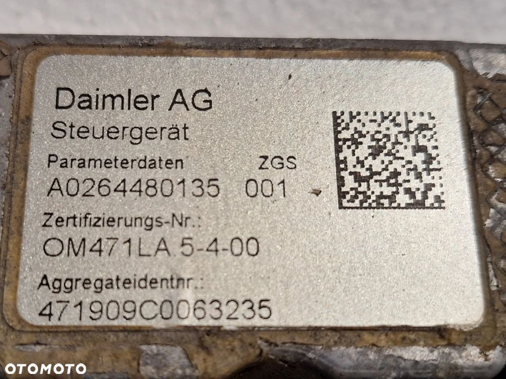 Mercedes-Benz OE ACTROS AXOR ATEGO   Sterownik Silnika Komputer A0014464035 001 OM471LA - 4