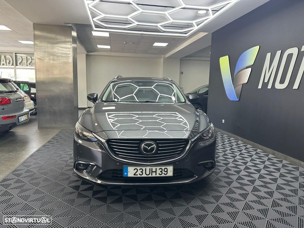 Mazda 6 M6 2.2 SKY-D Excellence P.Leather White TAE Navi AT - 3