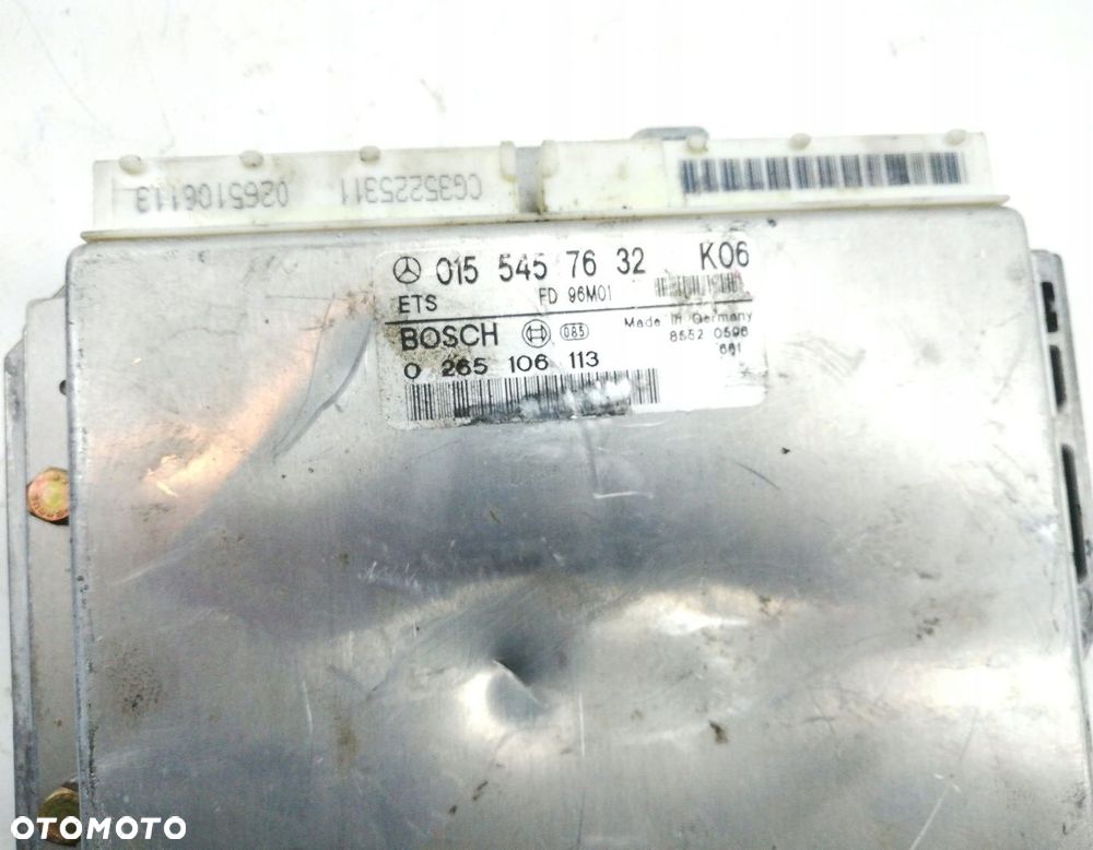 KOMPUTER SILNIKA STEROWNIK MERCEDES E KLASA W210 E200 CDI 2.2 0155457632 - 6