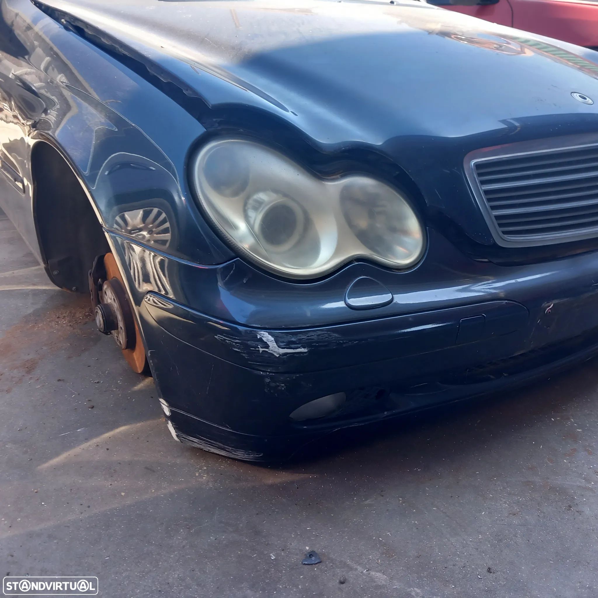 Frente completa sem airbags mercedes benz w203 - 1