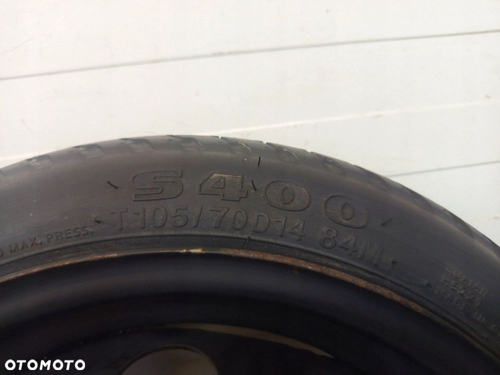 KOŁO DOJAZDOWE KIA PICANTO II 105/70 R14 4JX14 ET46 4X100 52910-078 - 7