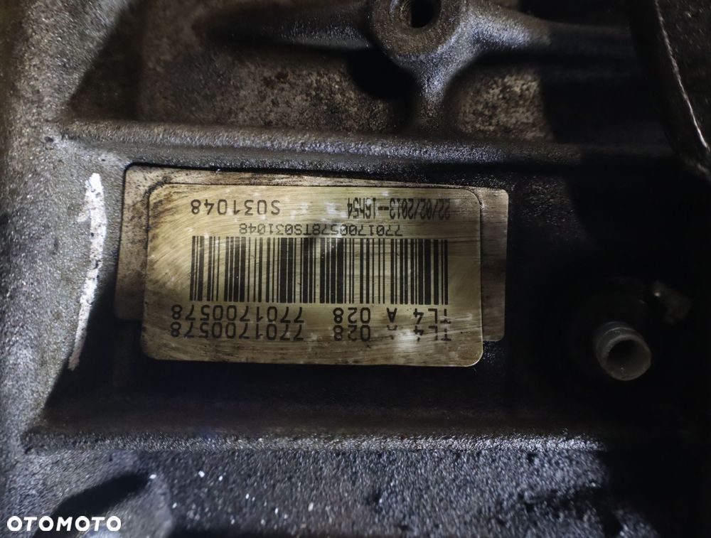 SKRZYNIA BIEGÓW 6 BIEGOWA RENAULT MEGANE SCENIC III LIFT 1.6 TL4A028 - 6