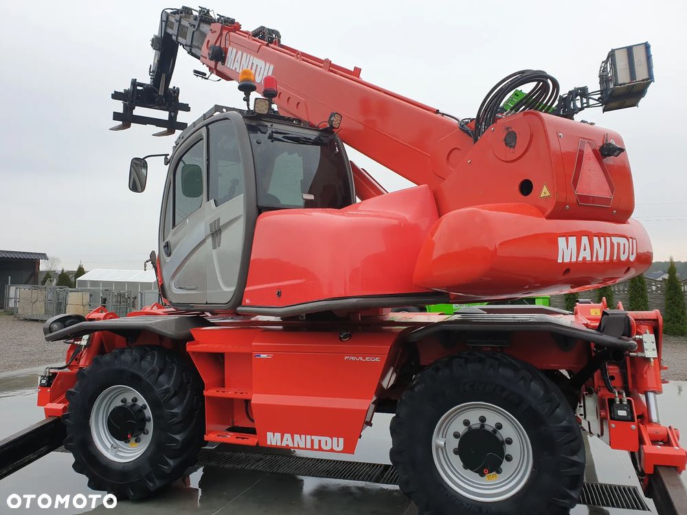 Manitou MRT ROTO 2150+Privilege KOSZ/PILOT/WIDŁY SPROWADZONA SUPER STAN - 25