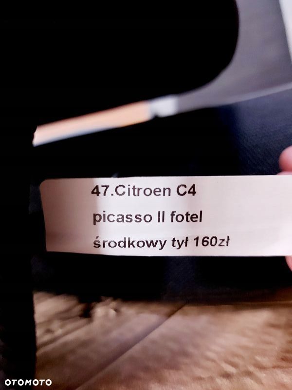 citroen c4 picasso 2 ii fotel środkowy 2 ii rząd - 6