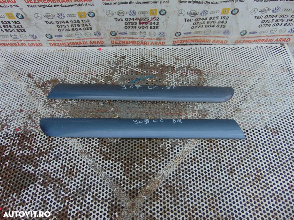 Bandou spate Peugeot 307cc cabrio bandouri spate stanga dreapta ornament - 2