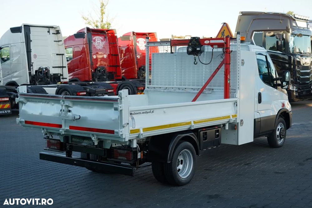 Iveco DAILY 35-160 / BASCĂLĂTOARE 3 PAGINI OȚEL / DUBLU / MANUALĂ / IMPORTATĂ / EURO 6 - 24