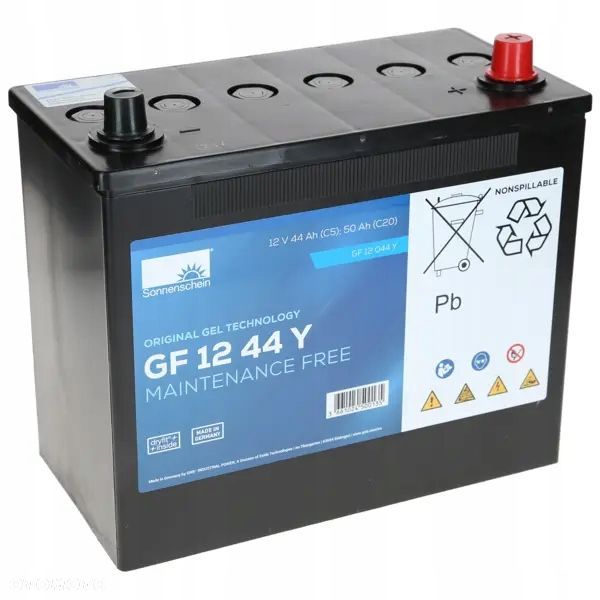 Akumulator Sonnenschein GF12-044Y 12V 50Ah 20h 261x135x230 - 1