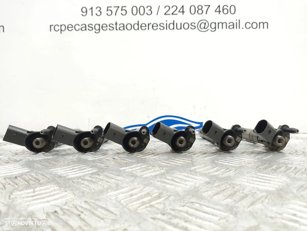 Conjunto Injetores Original Bosch Mercedes Benz V6 3.0 OM642 0445115064 A6420701387 - 11