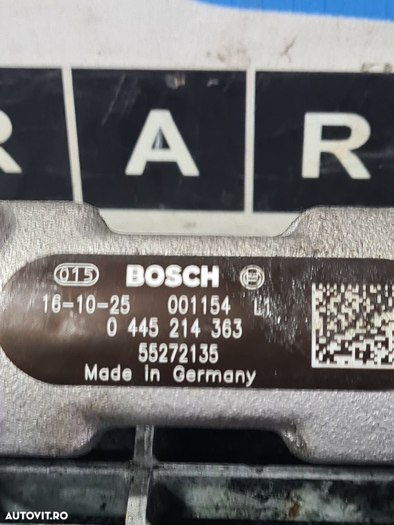 Rampa injectoare Fiat 500X Cross 1.6 D 2014 - 2018 120CP 552 60 384 Euro5 (1073) 55272135 - 4