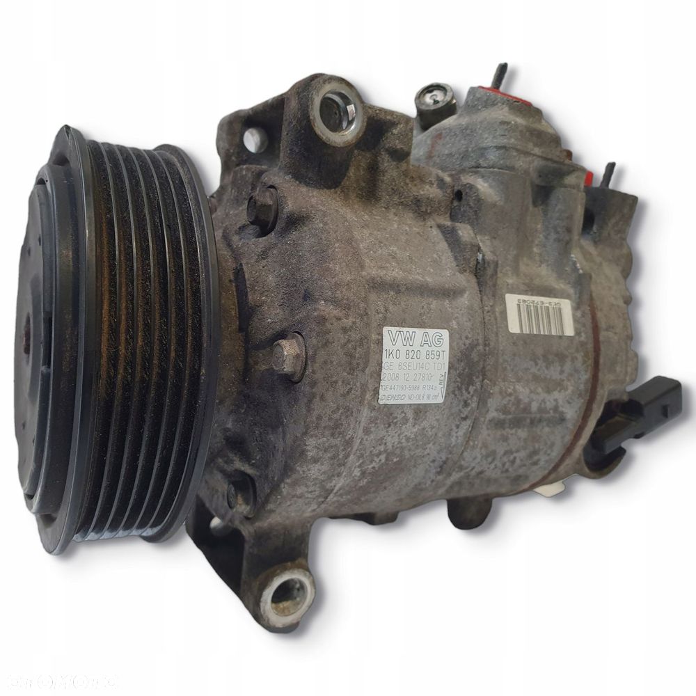 SPRĘŻARKA KLIMATYZACJI VW Golf V A3 II 8P 1.6 8V 1K0820859T - 1